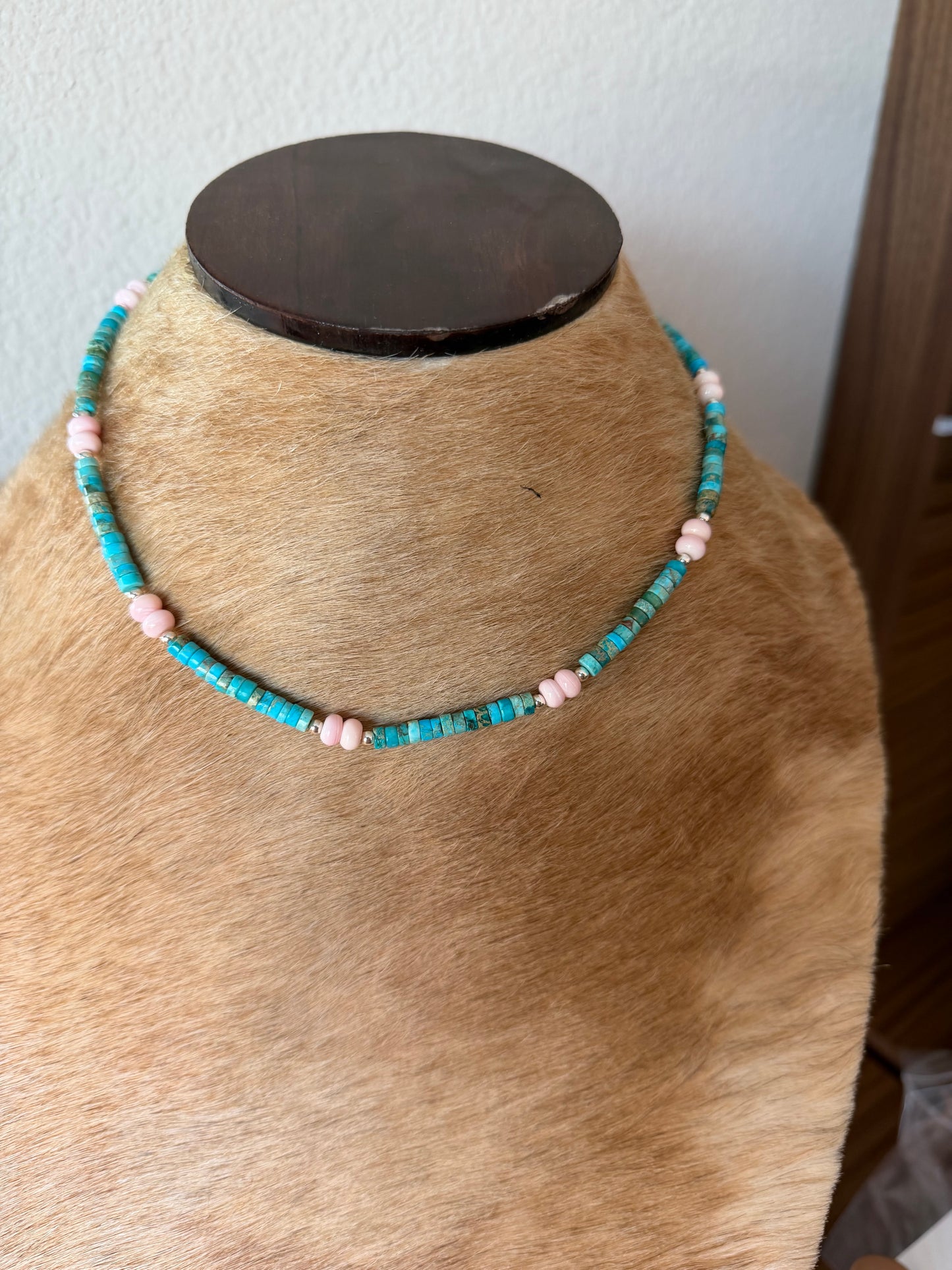 HEISHI TURQUOISE NECKLACE