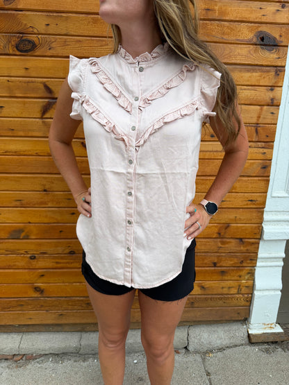 BLUSHING COWGIRL TOP