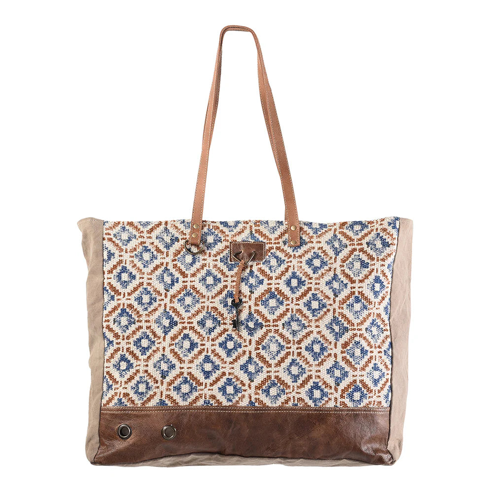 WEEKENDER UPCYCLED CANVAS LADIES BAG
