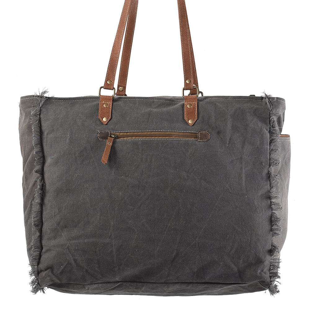 WEEKENDER UPCYCLED CANVAS LADIES BAG