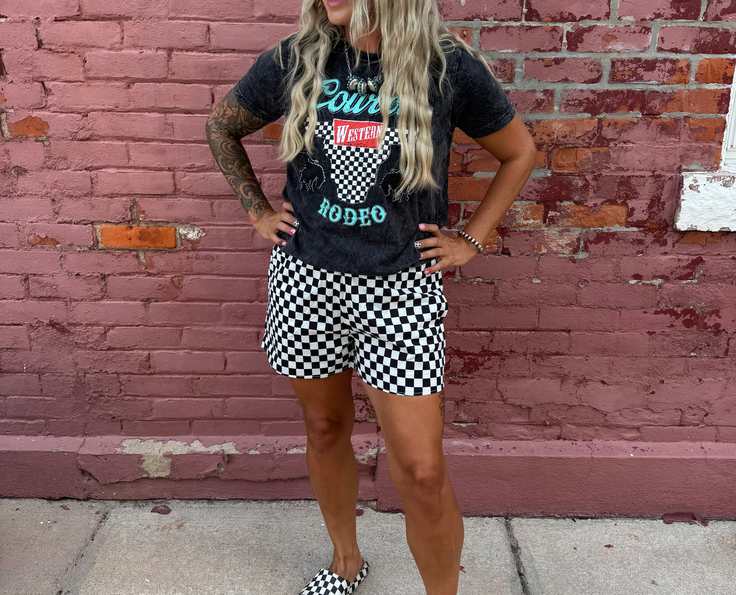 THE MAVERICK CHECKERED BOXERS