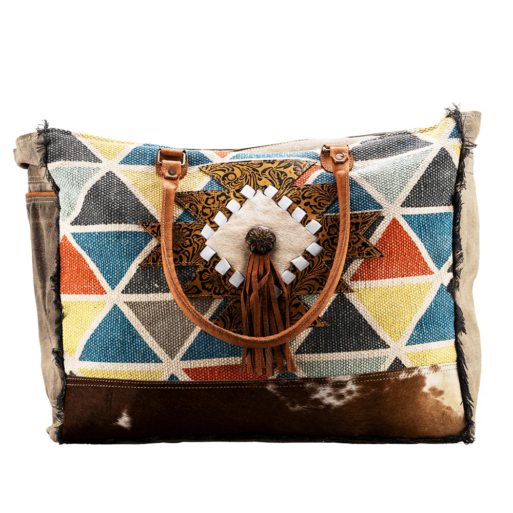 UPCYCLED WEEKENDER BAG
