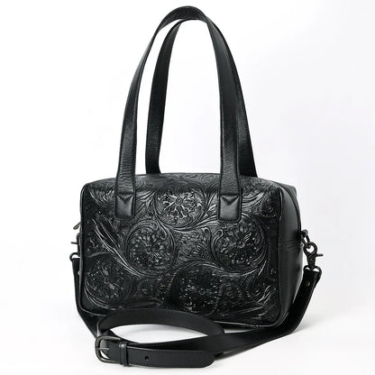THE OUTLAW TOOLED LEATHER TOTE