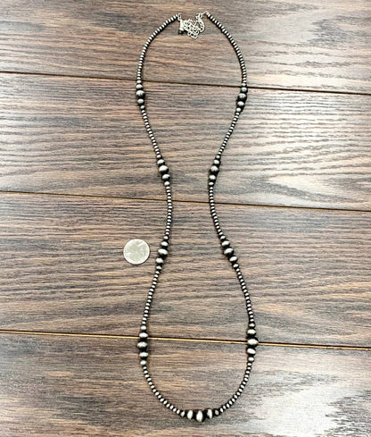 36" NAVAJO INSPIRED BEAD NECKLACE
