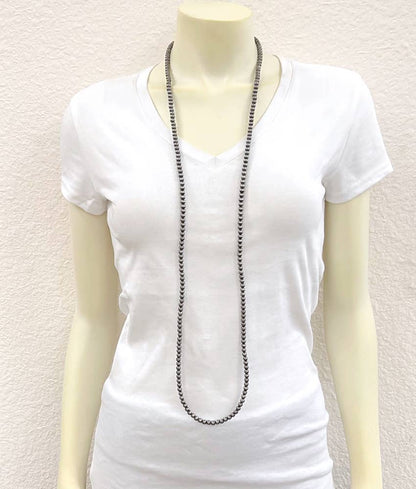46" NAVAJO INSPIRED BEAD NECKLACE