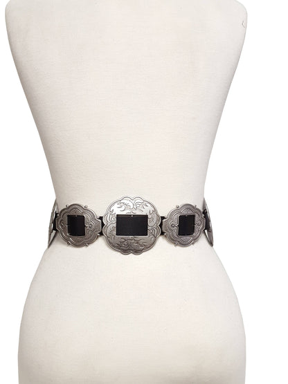 BROWN CONCHO BELT