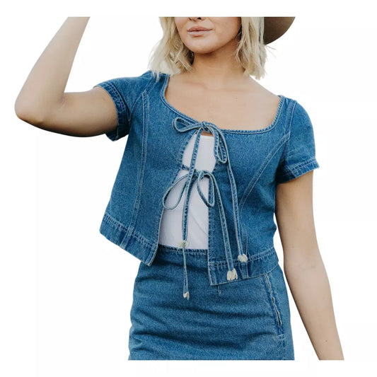 DAYBREAK DENIM TOP