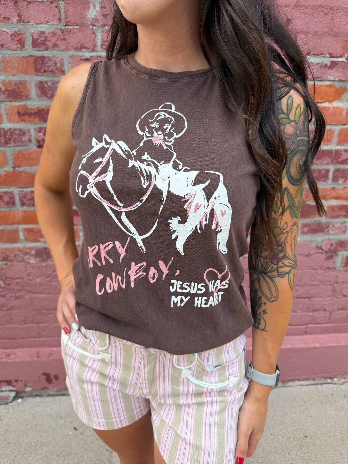 SORRY COWBOY TANK