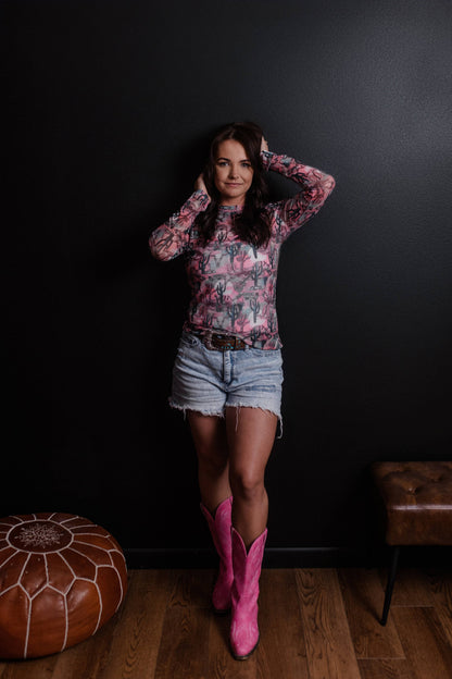 COUNTRY ROAD MESH TOP