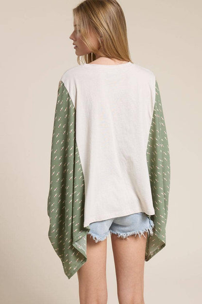 COWBOY TAKE ME AWAY KAFTAN TOP