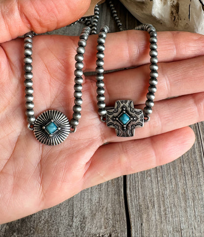 HIGH NOON TURQUOISE CHOKER