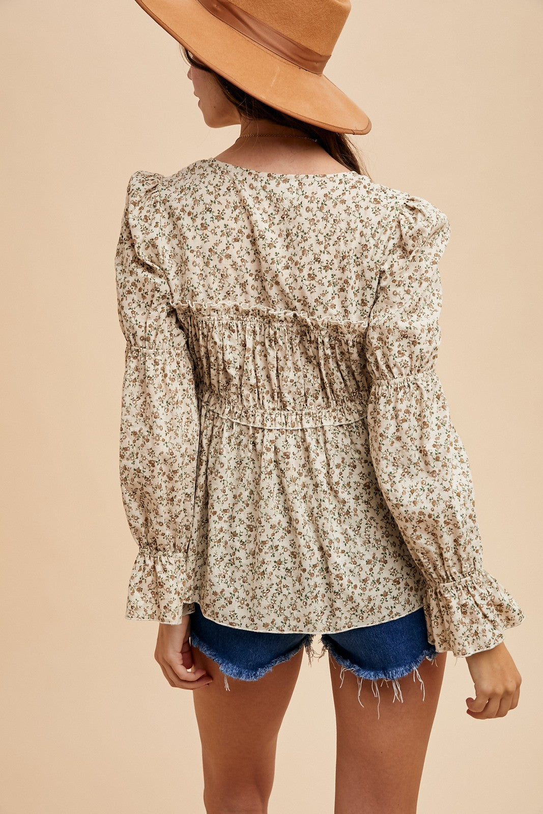 DITSY FLORAL PRINT BLOUSE