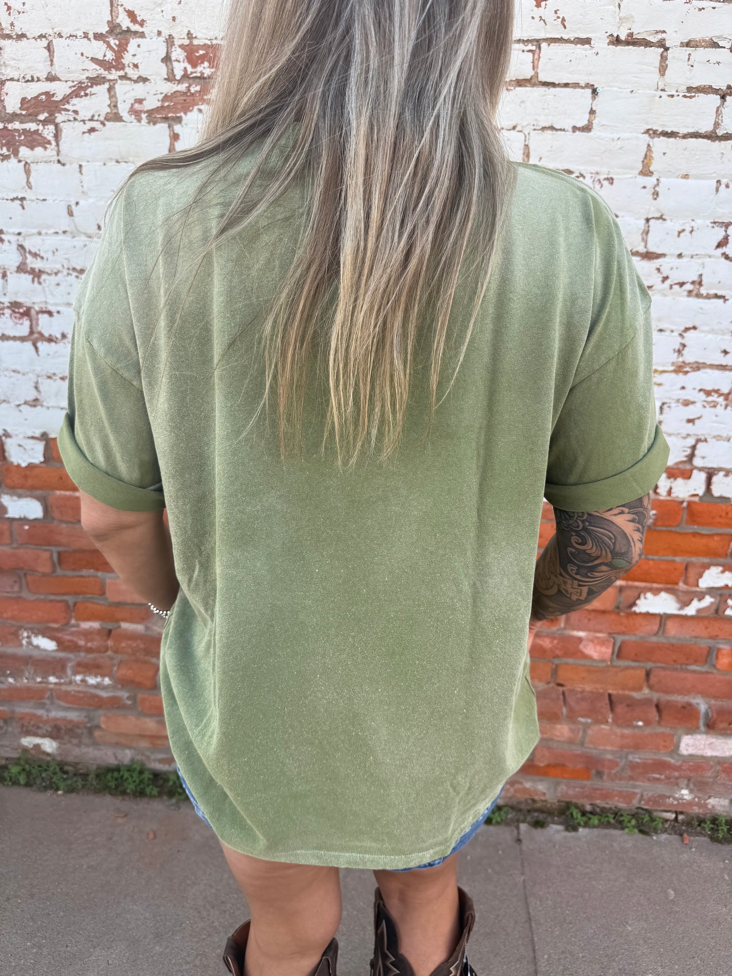 WILD AT HEART COWGIRL TEE