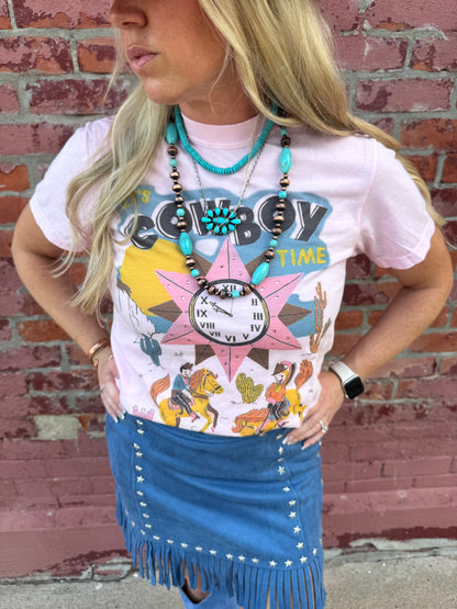 COWBOY TIME TEE