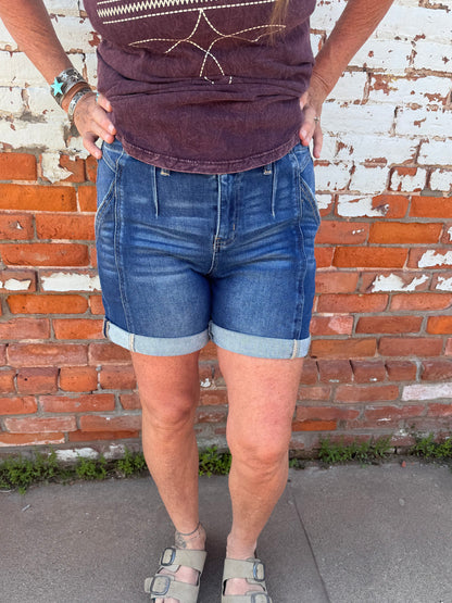 PRAIREE ROSE SEAMEDSHORTS