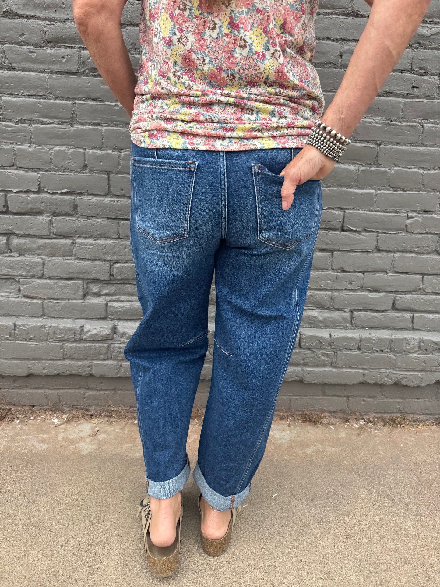 COOL GIRL BARREL JEANS