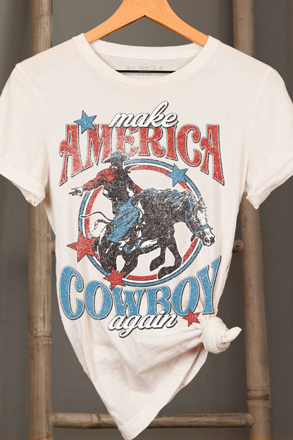 AMERICA COWBOY STAR TEE