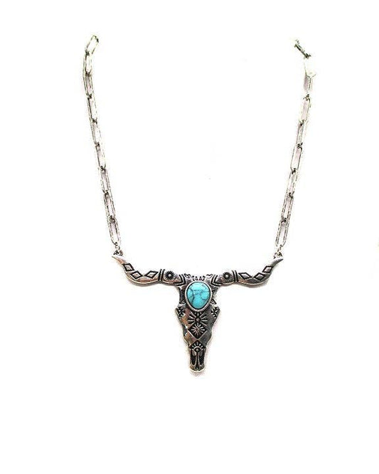 THE LONGHORN LEGEND NECKLACE
