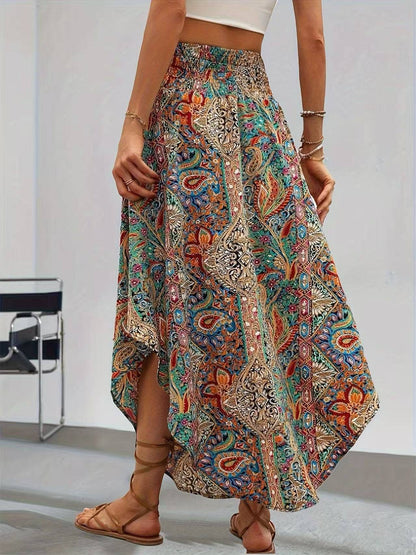 PARKER PAISLEY PRINTED MAXI SKIRT