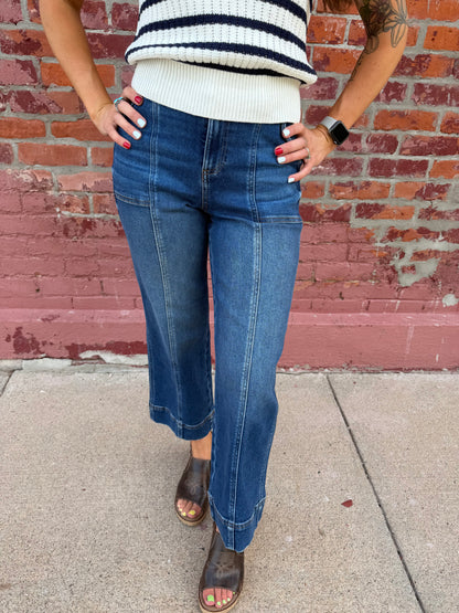 THE NATALIE CROPPED JEAN