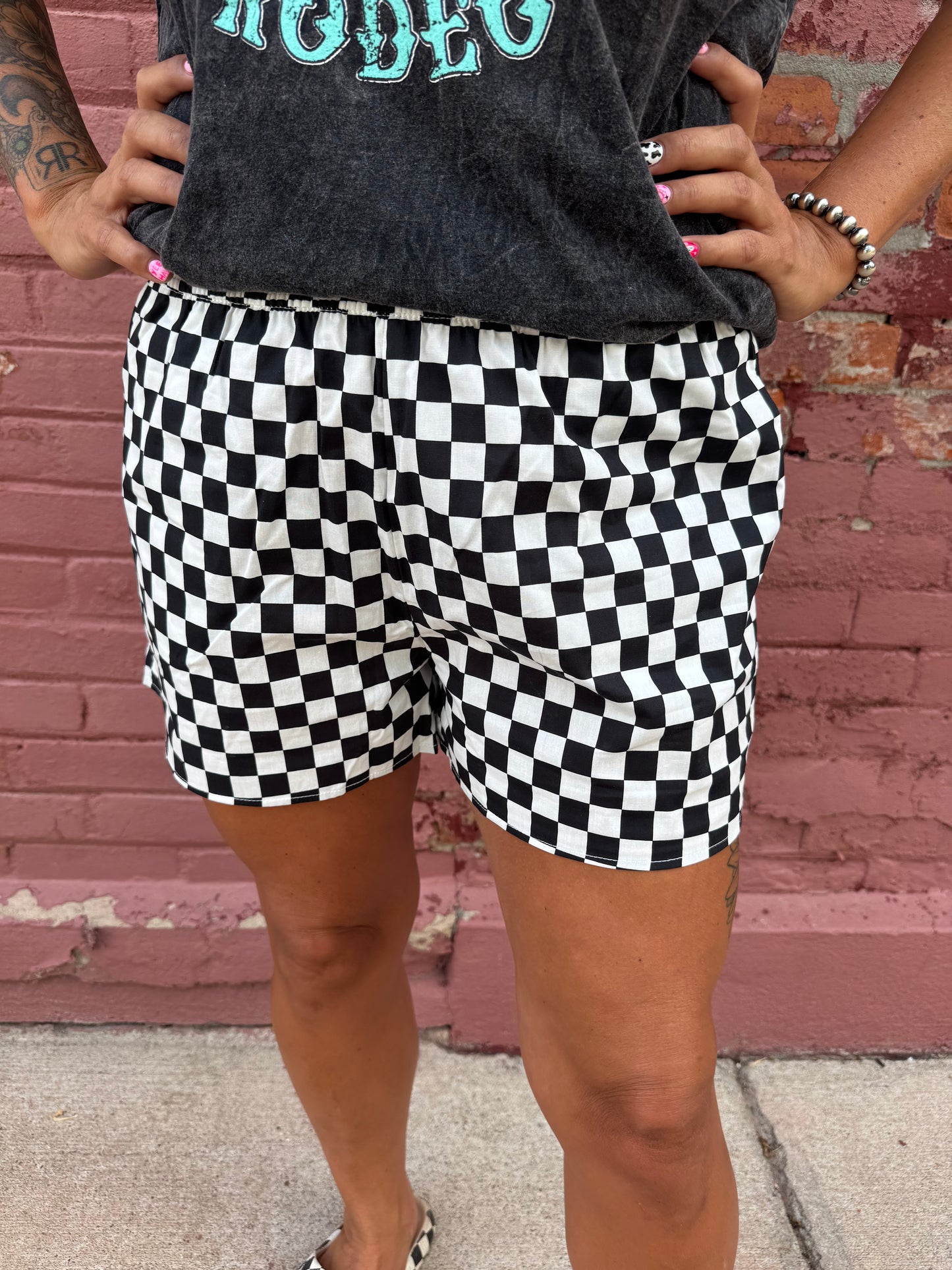 THE MAVERICK CHECKERED BOXERS