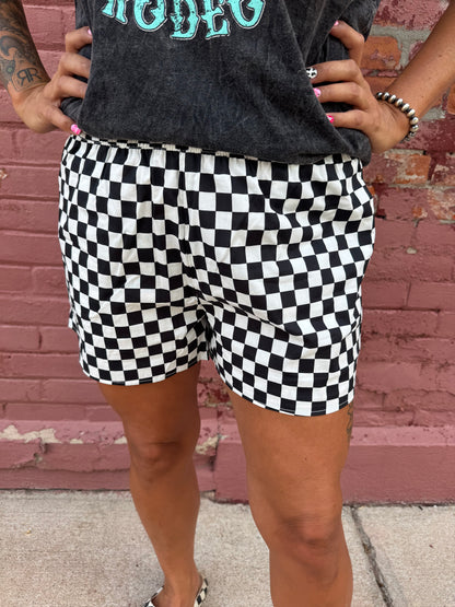 THE MAVERICK CHECKERED BOXERS