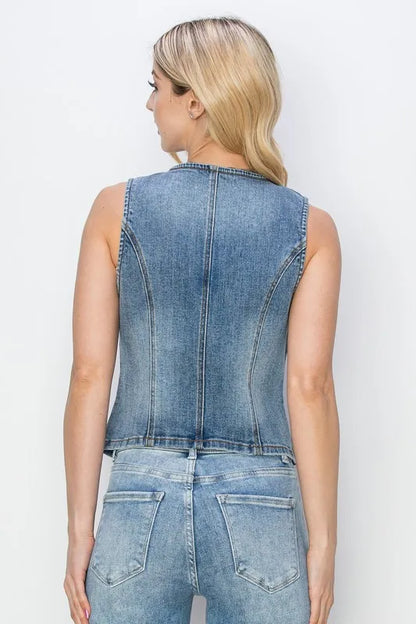 ASHLEY DENIM VEST