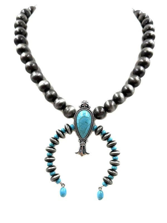 SILVER MESA NAJA NECKLACE