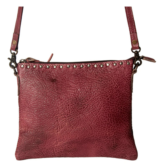 AMERICAN DARLING NEVERMIND GENUINE LEATHER CROSSBODY BAG