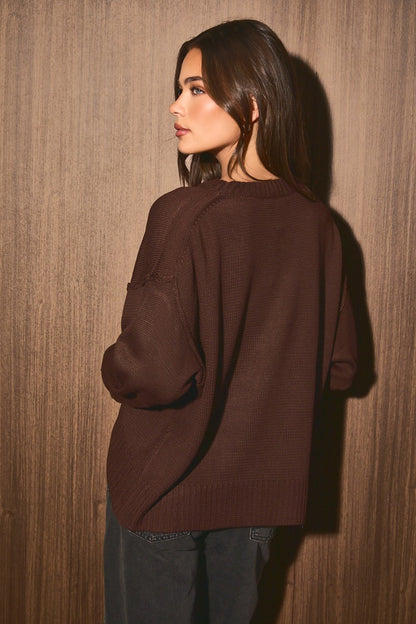 COZY PRAIRIE SWEATER