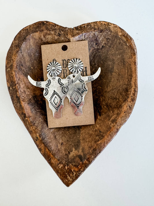 LONGHORN EARRINGS