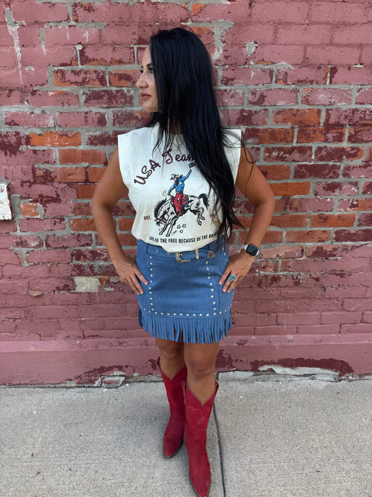 WILD STAR MINI SKIRT