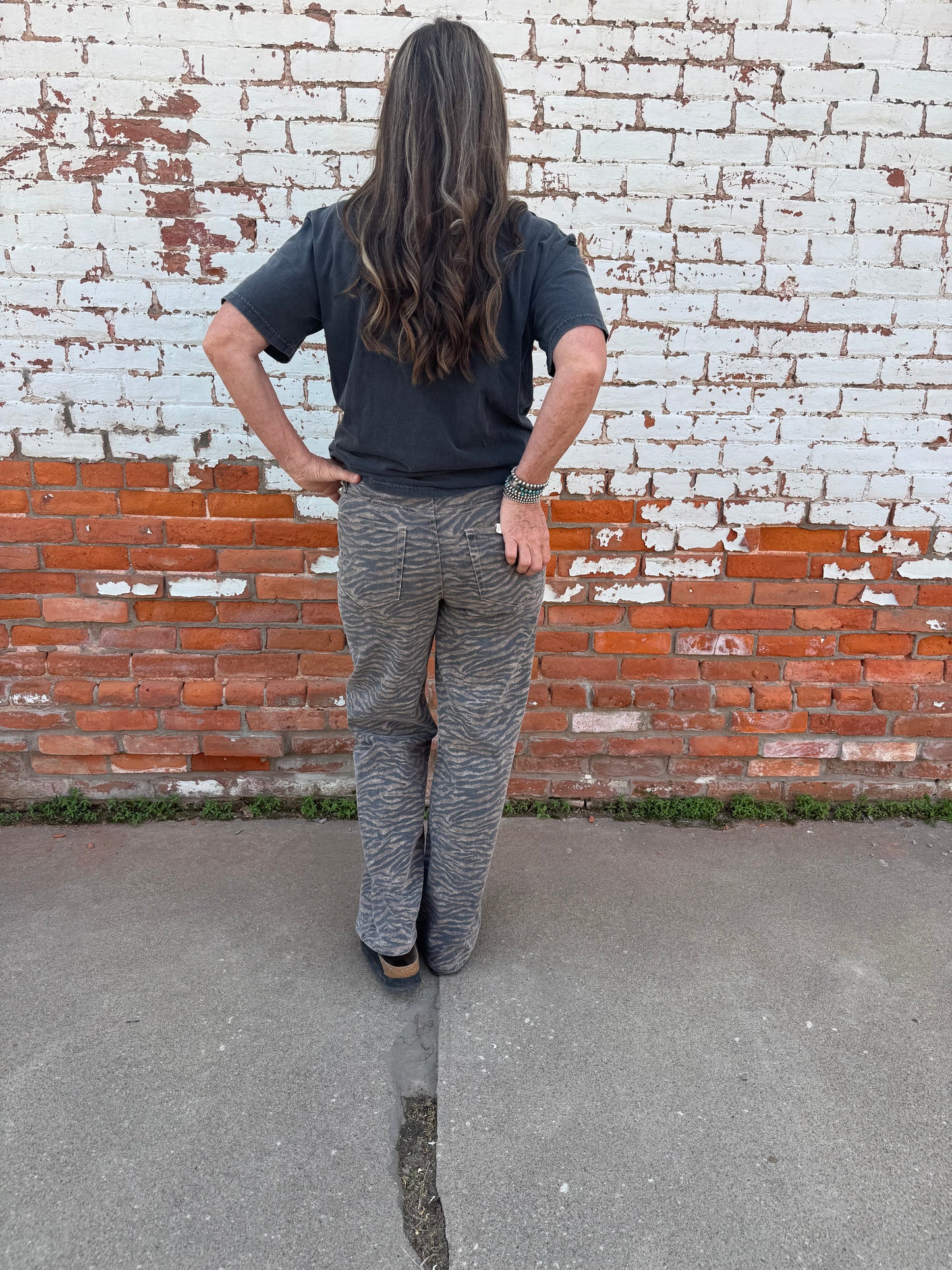 THE FERAL STRIPED JEANS