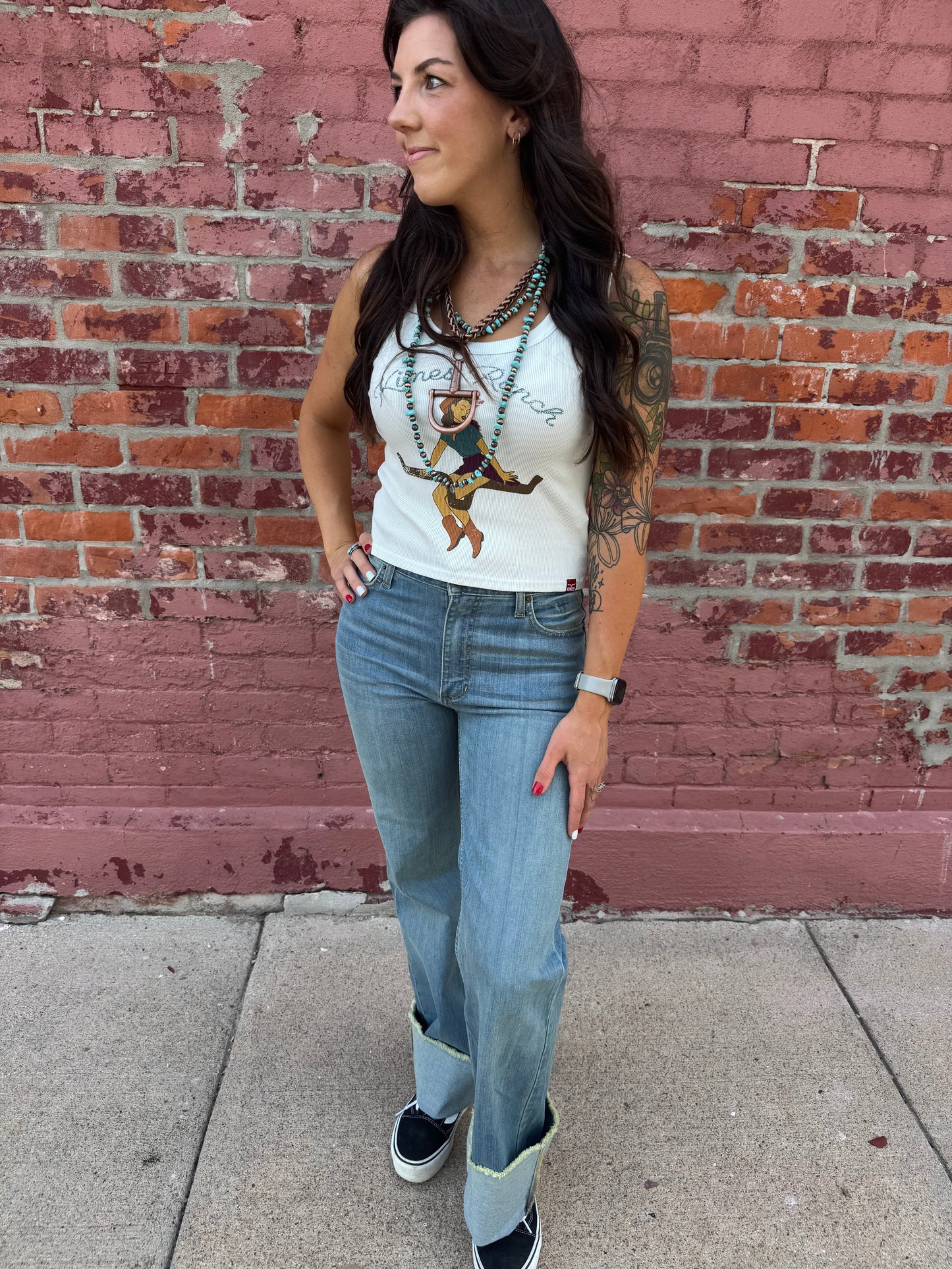 KIMES SEE SAW TANK TOP