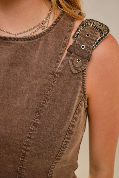 FRONTIER BUCKLE DRESS