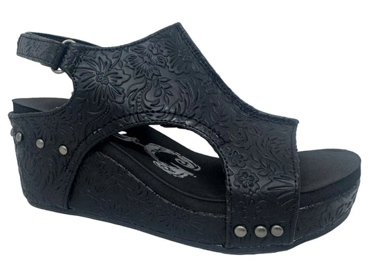 ISABELLA TOOLED WEDGE