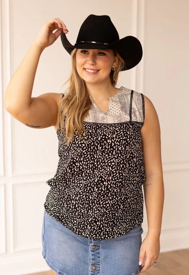 BOHO PAISLEY BLOUSE
