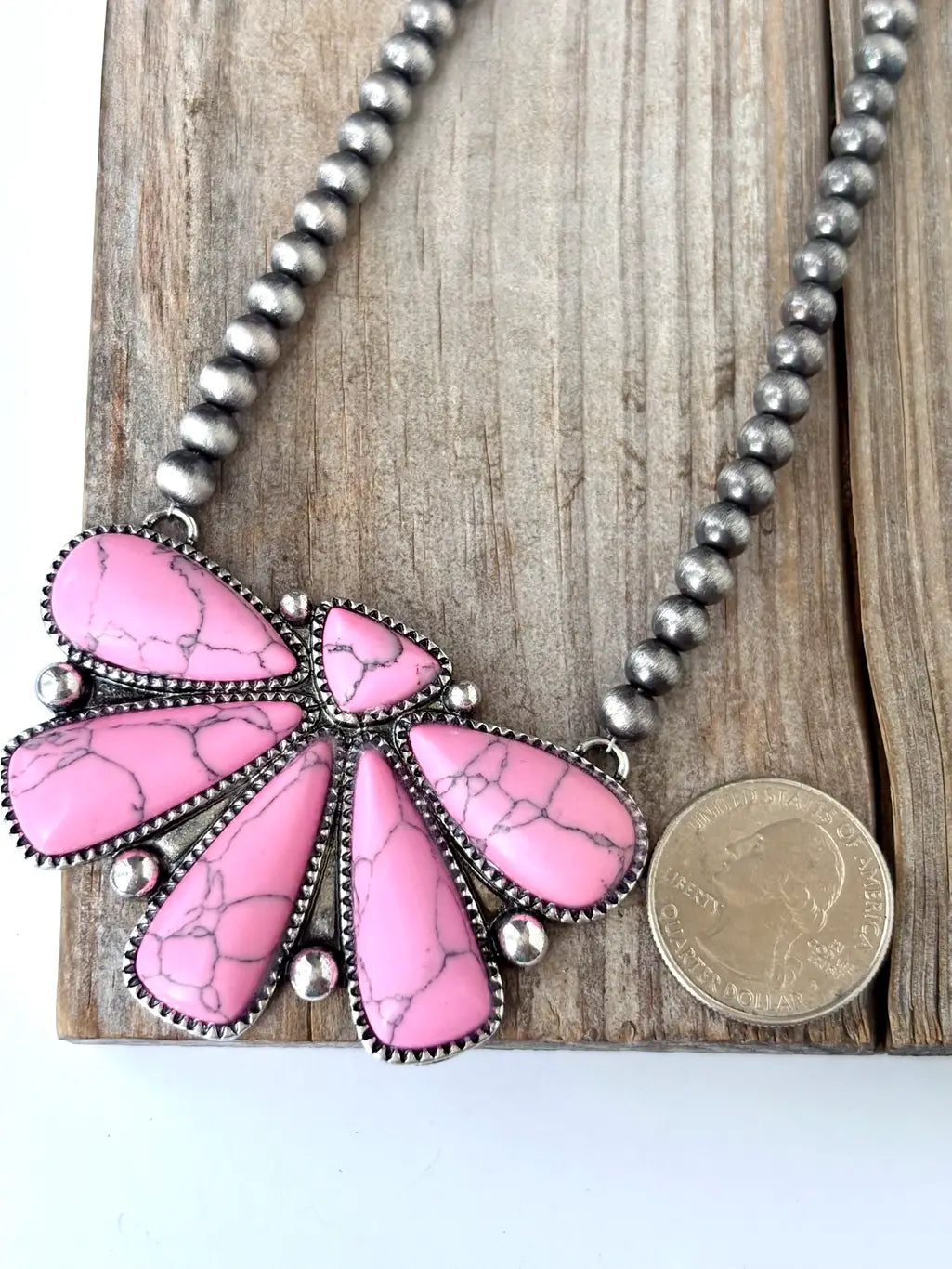 COWGIRL BLOSSOM STATEMENT NECKLACE