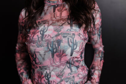 COUNTRY ROAD MESH TOP