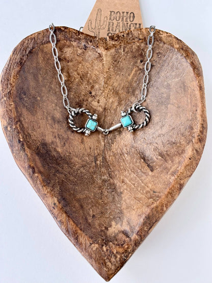 THE RODEO BIT NECKLACE