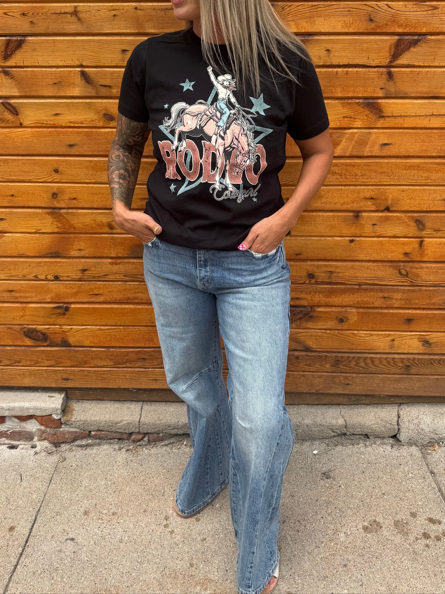 RODEO COWGIRL TEE