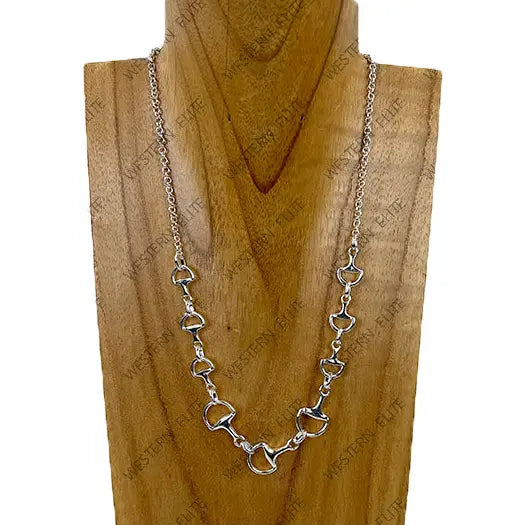 WESTERN BIT NECKLACE