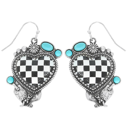 CHECKERED EARS