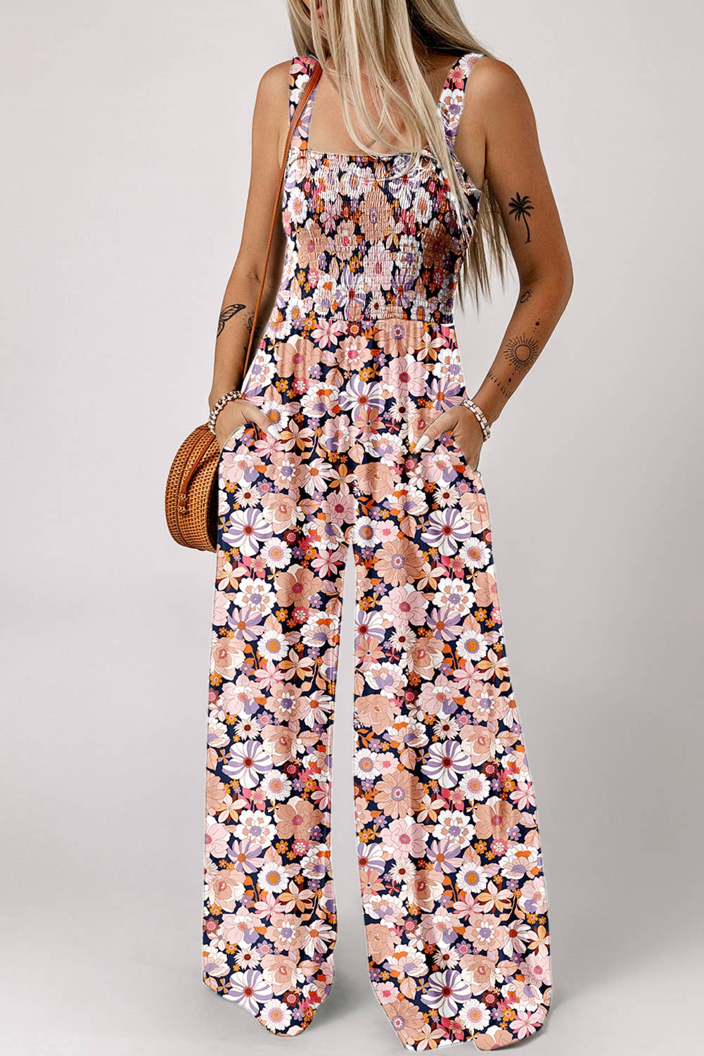 OLIVIA FLORAL JUMPSUIT