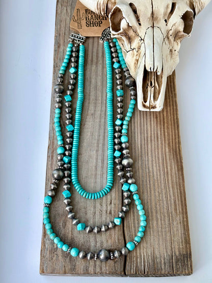 TURQUOISE HORIZON NECKLACE
