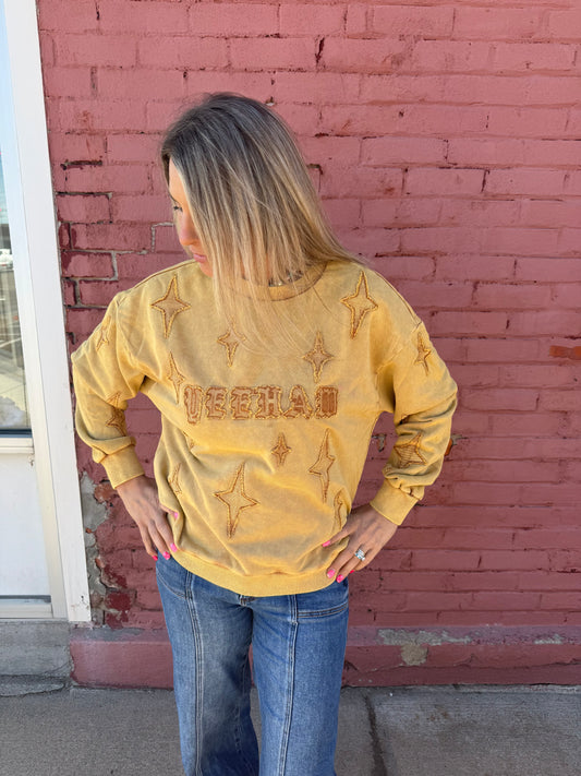 YEEHAW CREW NECK SWEATSIRT