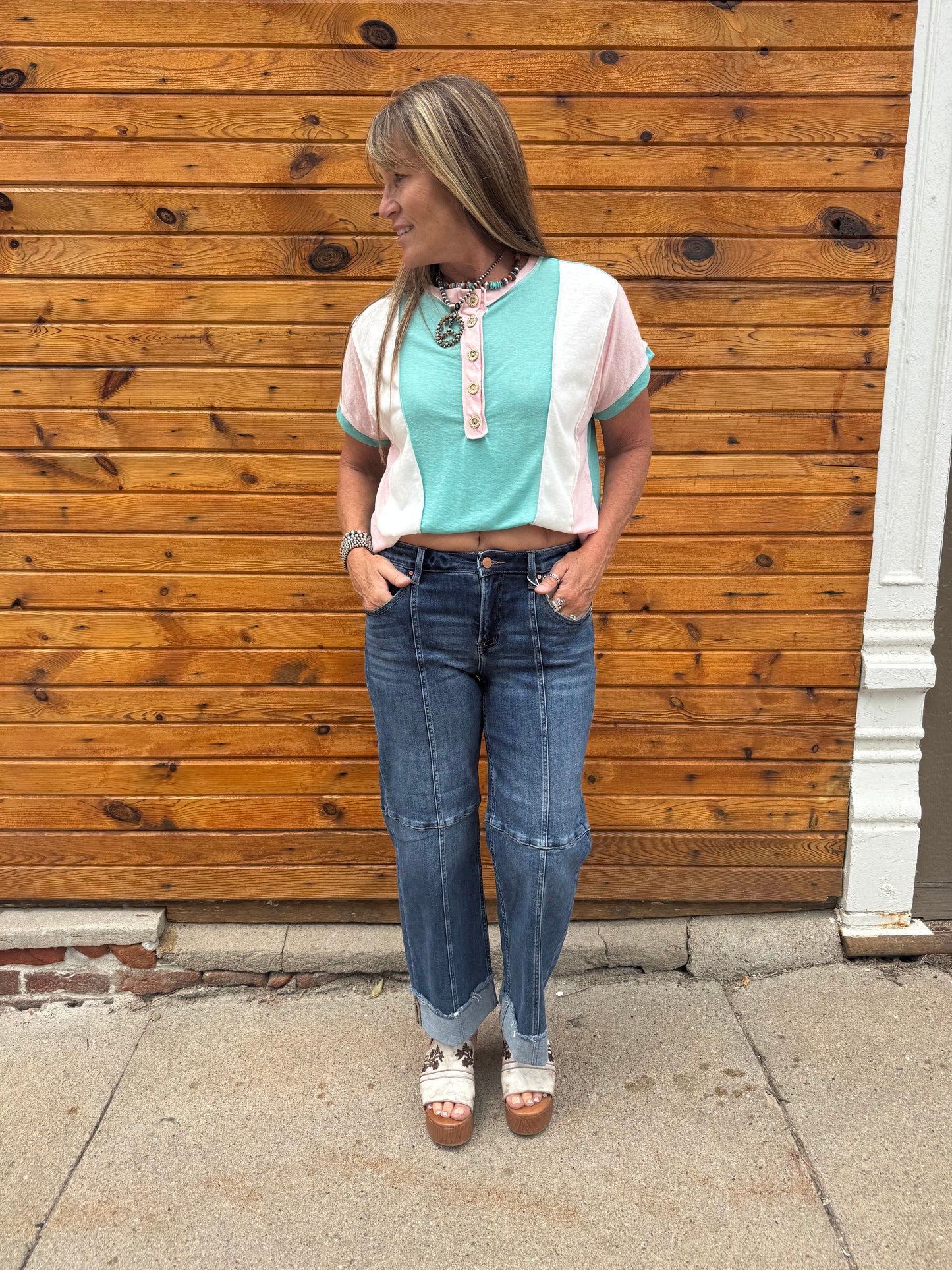 CHILL GIRL CROP JEANS