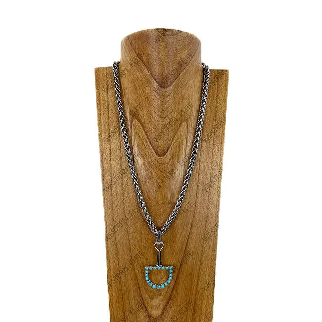 TURQUOISE REIN NECKLACE