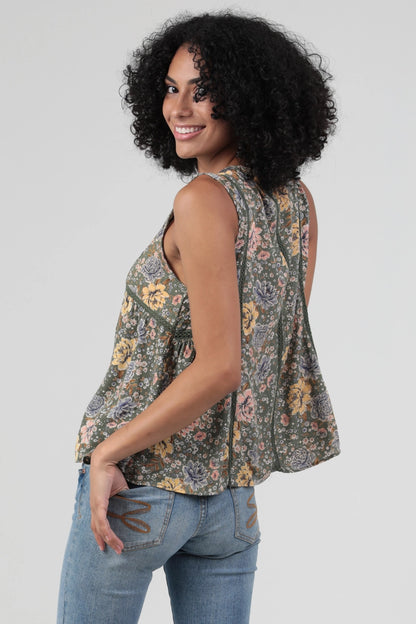 VINTAGE BLOOM BABYDOLL TANK