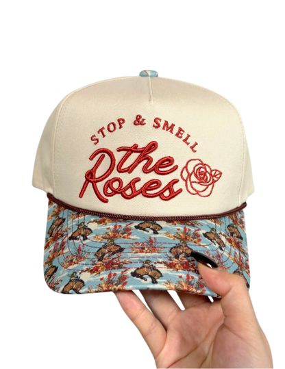 SMELL THE ROSES HAT